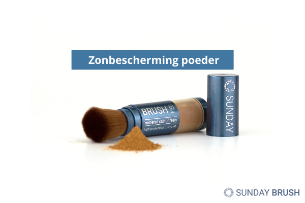 Zonbescherming poeder - Sunday Brush