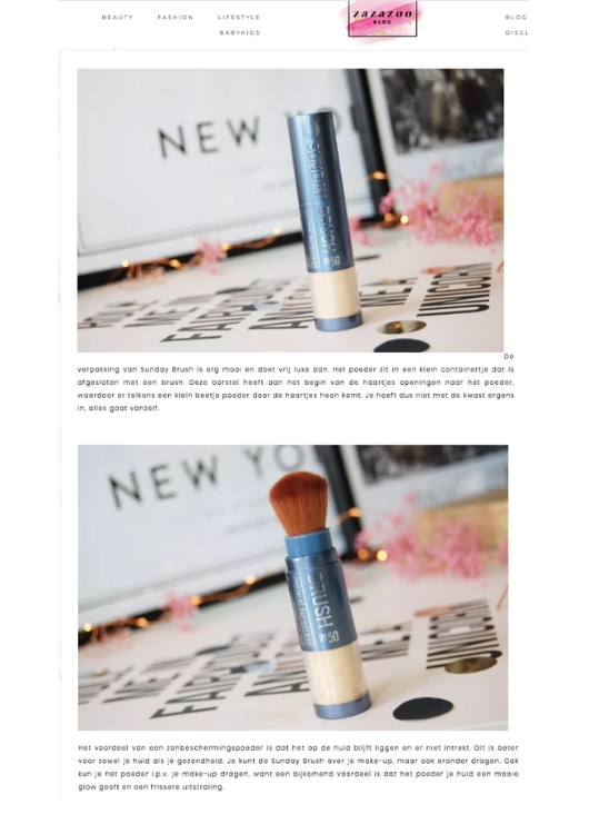Sunday Brush review Zazazoo3