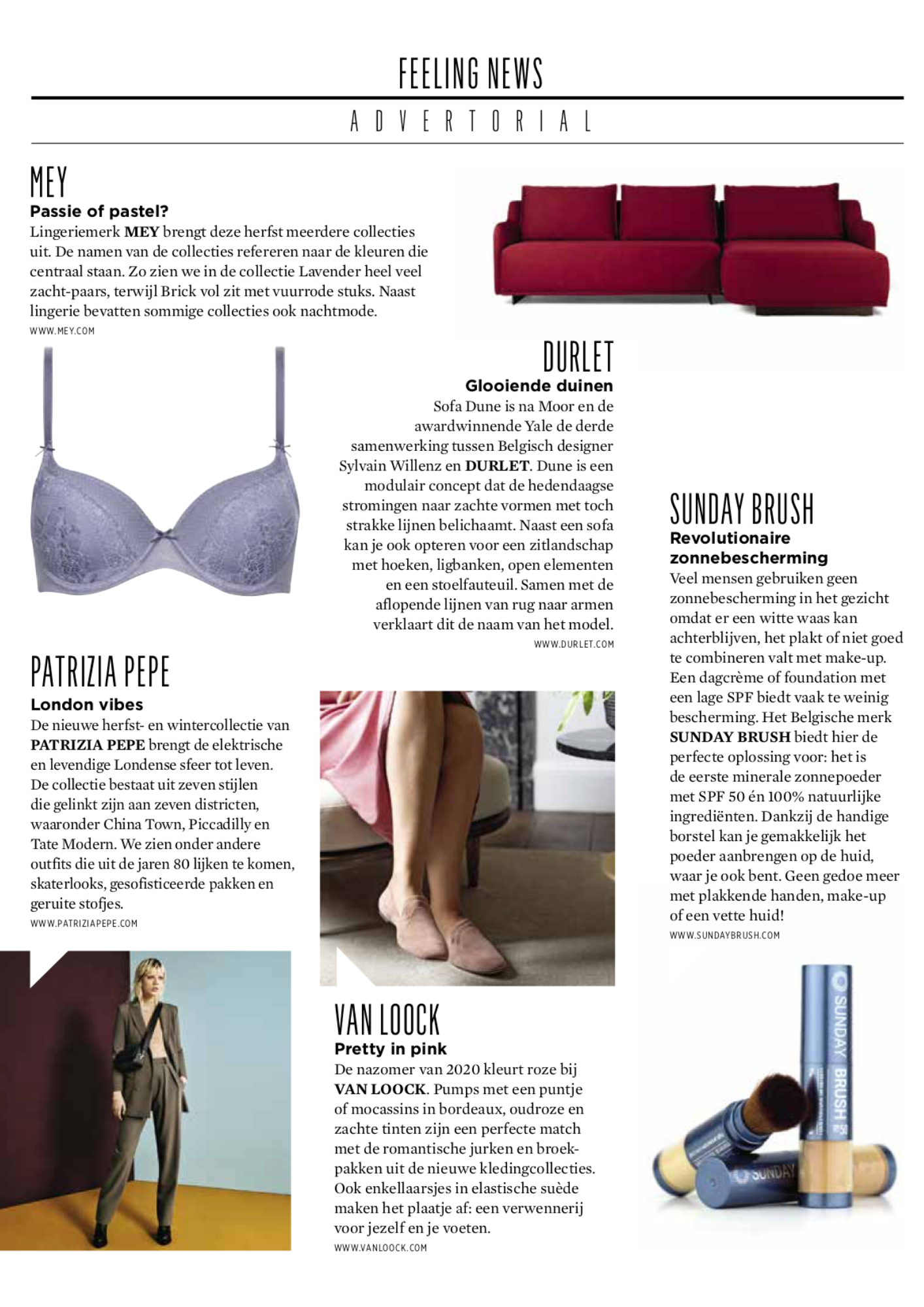 Cover Feeling Revolutionaire zonnebescherming - Sunday Brush - aug 2020 -1