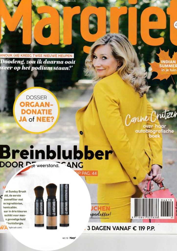 NL 2019 okt print Margriet Cover R - Sunday Brush