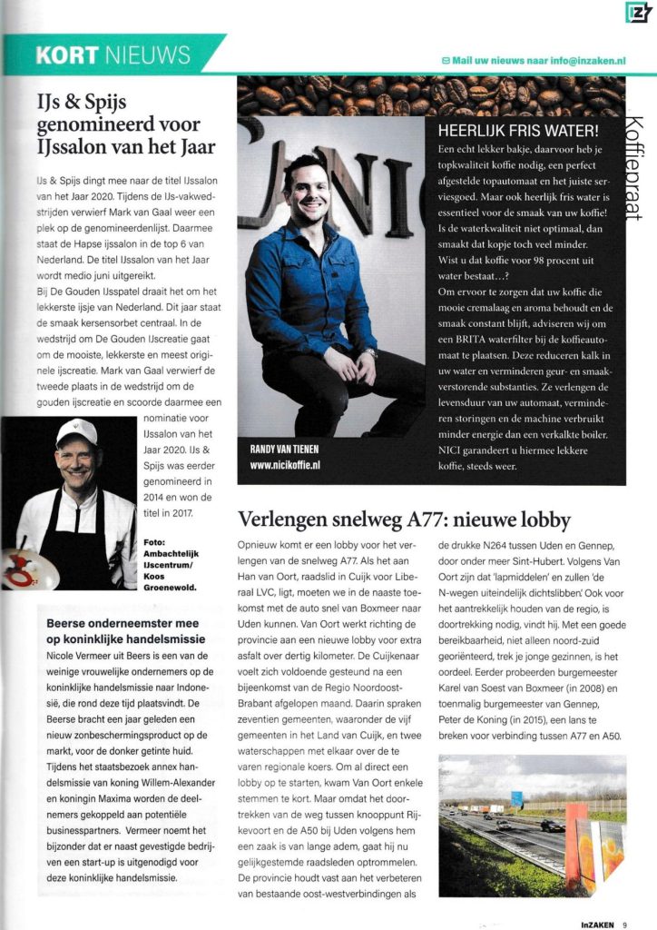 NL 2020 maart print InZaken Land van Cuijk Pub - Sunday Brush