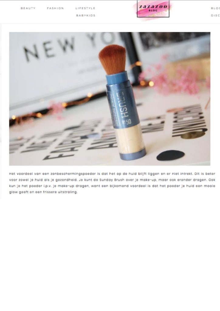 NL 2018 okt online Pub 5 Zazazoo - Sunday Brush
