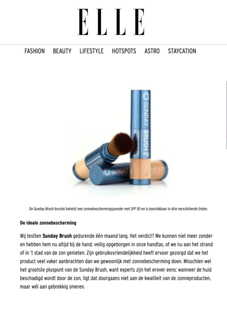 NL 2020 juni online Pub 3 Elle - Sunday Brush
