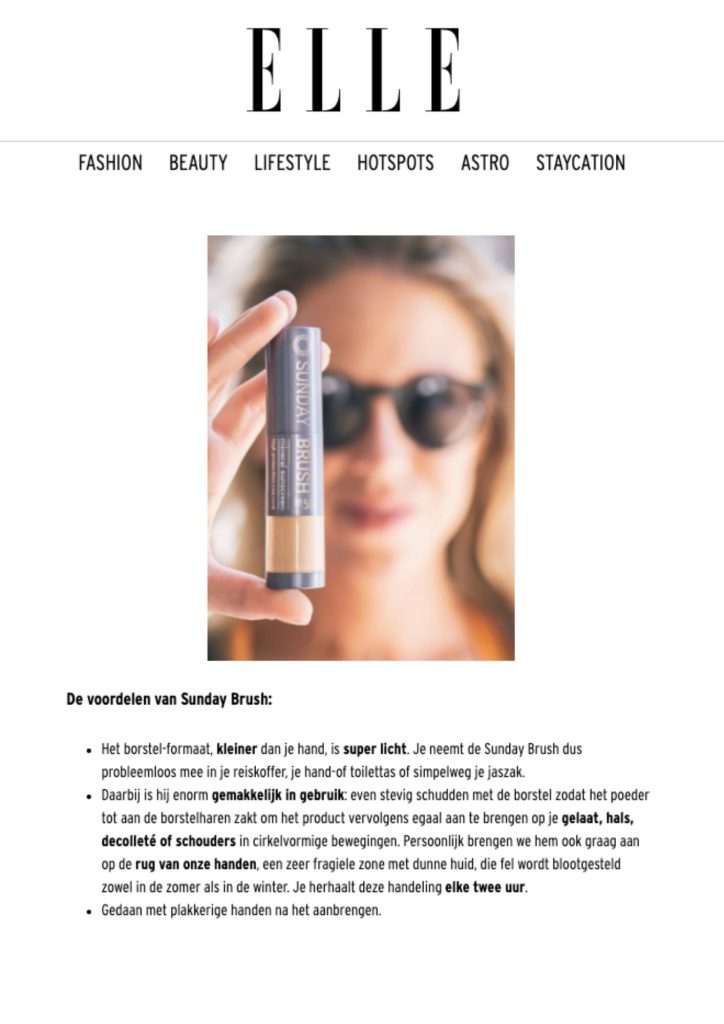 NL 2020 juni online Pub 4 Elle - Sunday Brush
